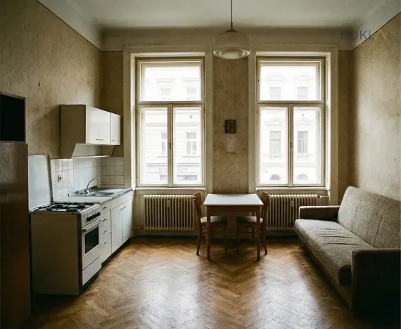 Prodej bytu 1+kk, Praha - Karlín, Křižíkova, 31 m2