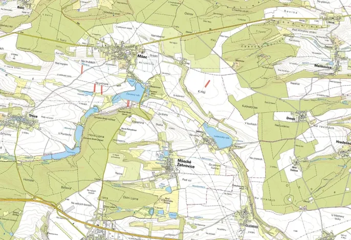 Prodej pole, Mšec, 20480 m2