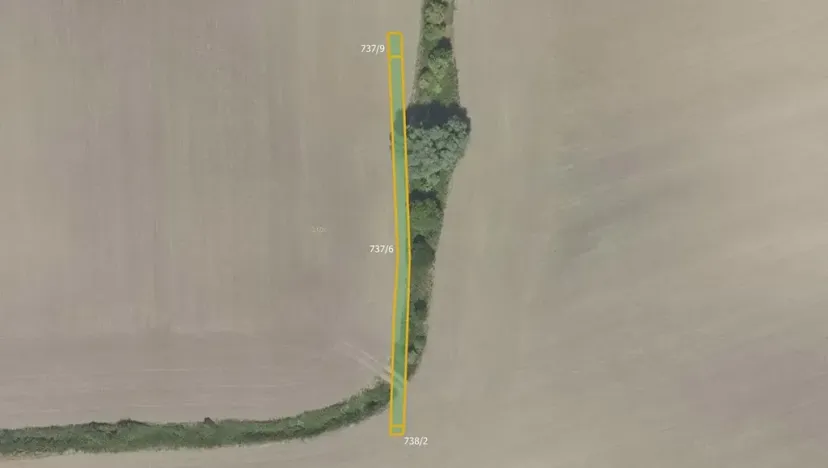 Prodej pole, Praha - Kolovraty, 1841 m2