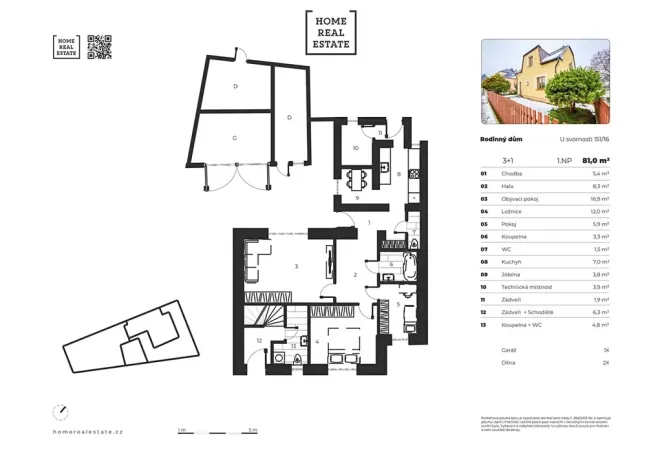 Pronájem apartmánu, Praha - Dolní Měcholupy, U svornosti, 117 m2