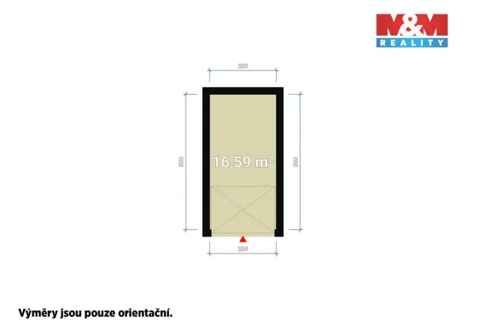 Prodej garáže, Plzeň - Skvrňany, 18 m2