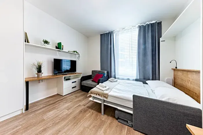 Prodej bytu 1+kk, Praha, Plzeňská, 28 m2