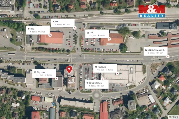 Pronájem obchodního prostoru, Rožnov pod Radhoštěm, Meziříčská, 180 m2