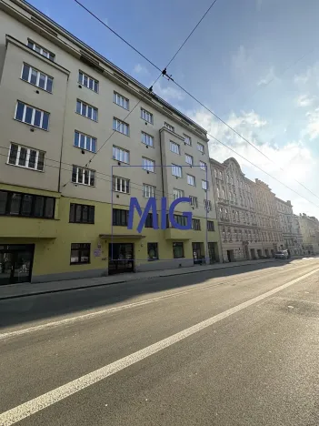 Pronájem bytu 2+kk, Brno, Úvoz, 44 m2