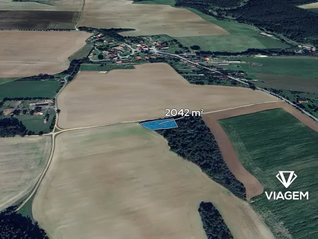 Prodej lesa, Lisov, 2042 m2