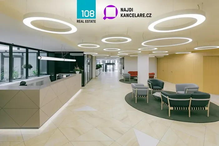 Pronájem kanceláře, Praha - Karlín, Sokolovská, 635 m2