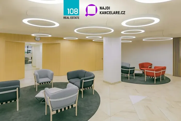 Pronájem kanceláře, Praha - Karlín, Sokolovská, 342 m2