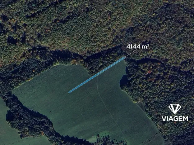 Prodej podílu pole, Zlámanec, 1381 m2