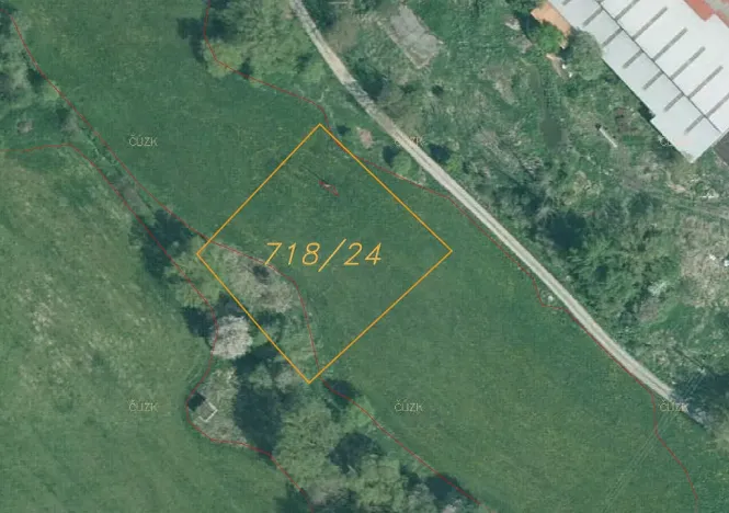 Prodej pozemku, Čížkov, 1885 m2