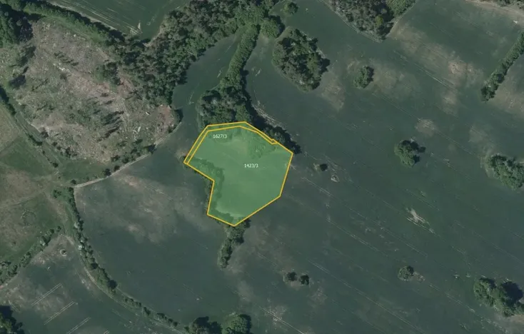 Prodej pole, Hroznatín, 7977 m2