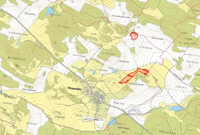 Prodej pole, Hroznatín, 30879 m2