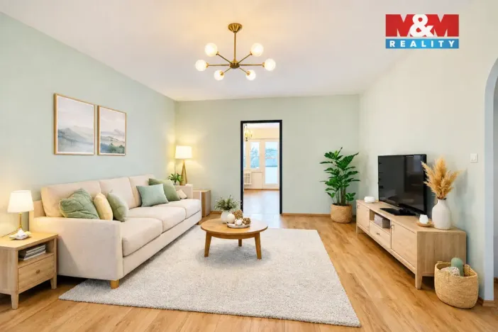 Prodej bytu 3+1, Roztoky, Braunerova, 75 m2