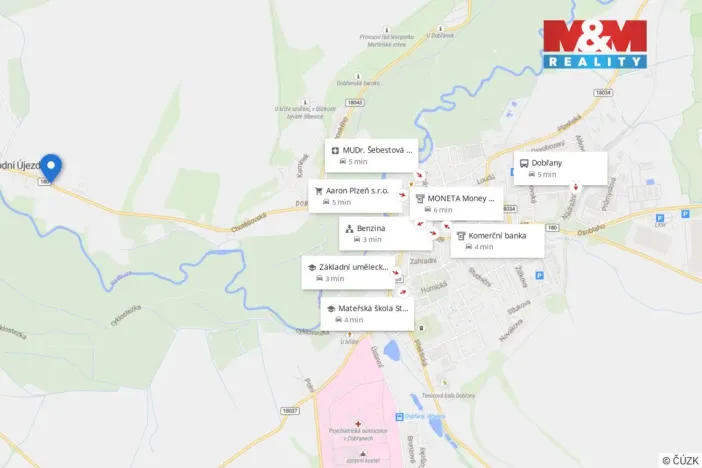 Prodej rodinného domu, Dobřany - Vodní Újezd, 188 m2