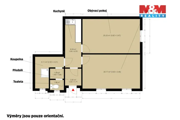 Pronájem bytu 2+kk, Klatovy - Klatovy II, K Letišti, 60 m2
