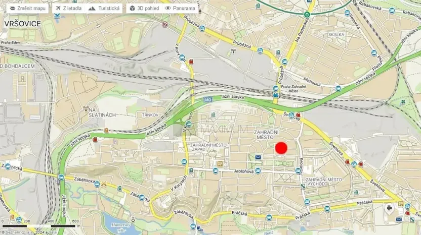 Pronájem bytu 2+kk, Praha - Záběhlice, Kosatcová, 45 m2