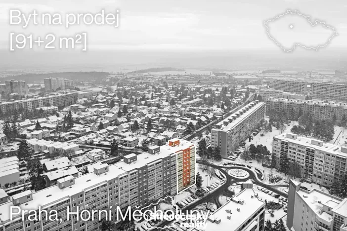 Prodej bytu 3+1, Praha - Horní Měcholupy, Veronské nám., 85 m2