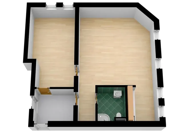 Prodej bytu 2+kk, Praha - Suchdol, K Horoměřicům, 64 m2