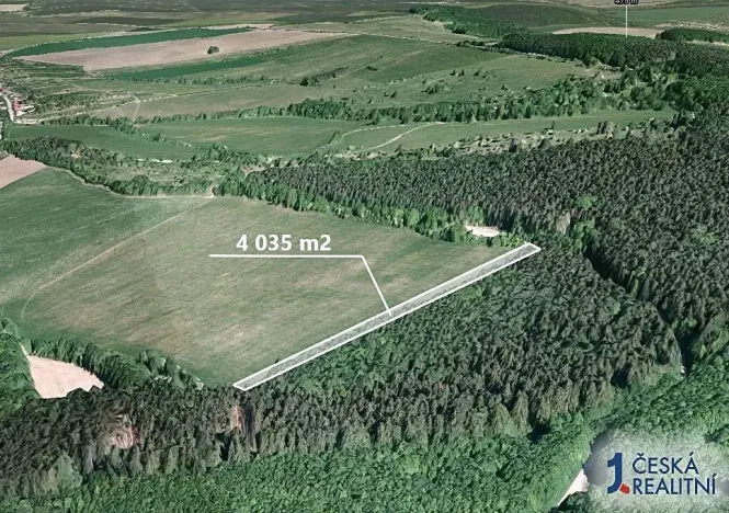Prodej podílu pole, Horní Němčí, 1008 m2