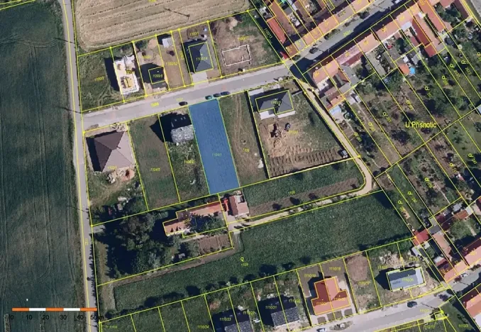 Prodej pozemku pro bydlení, Žabčice, Tichá, 972 m2