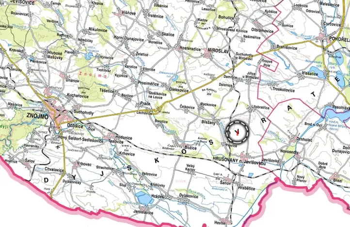 Prodej pole, Hrušovany nad Jevišovkou, 32051 m2