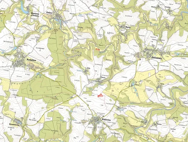 Prodej pole, Křelovice, 22654 m2