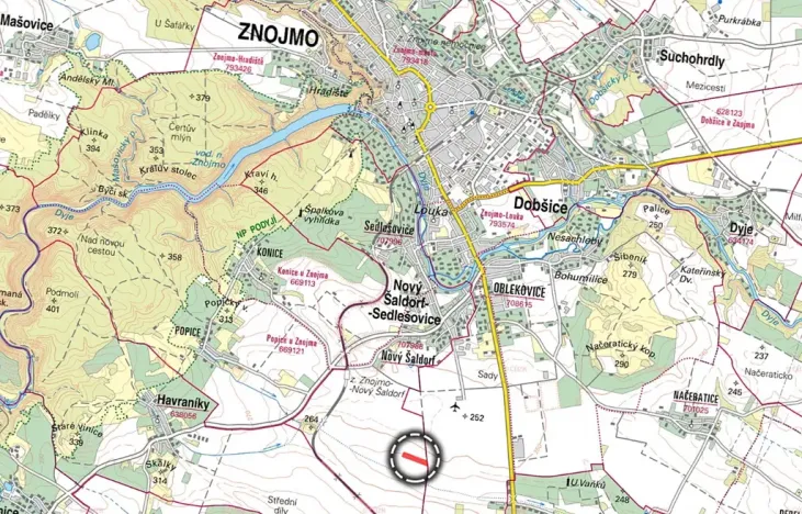 Prodej pole, Nový Šaldorf-Sedlešovice, 16200 m2