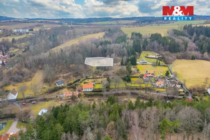 Prodej zahrady, Úterý, Nová výstavba, 2370 m2