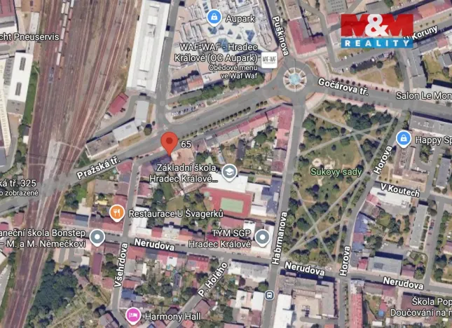 Pronájem garážového stání, Hradec Králové - Pražské Předměstí, 13 m2