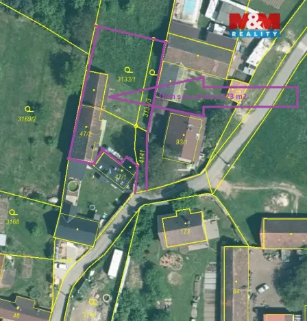 Prodej pozemku pro bydlení, Dobev - Malé Nepodřice, 1226 m2