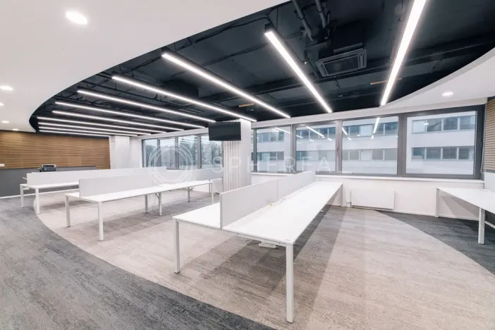 Pronájem kanceláře, Brno - Štýřice, Londýnské náměstí, 3440 m2