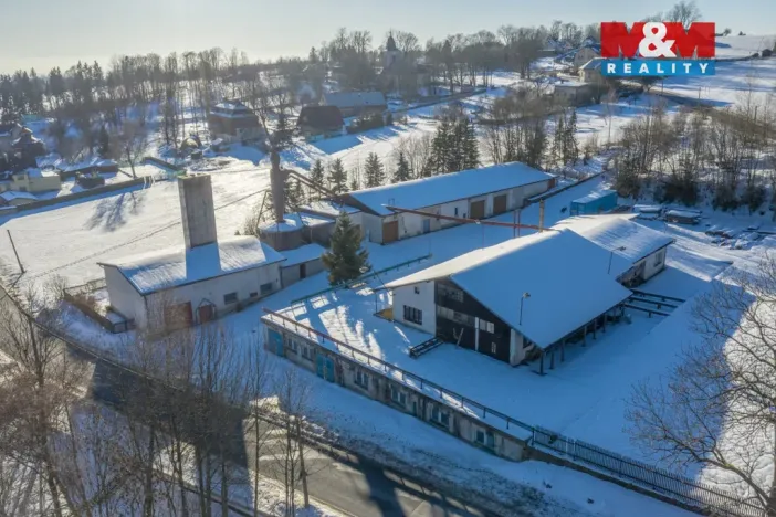 Prodej výrobních prostor, Pěnčín - Krásná, 2177 m2