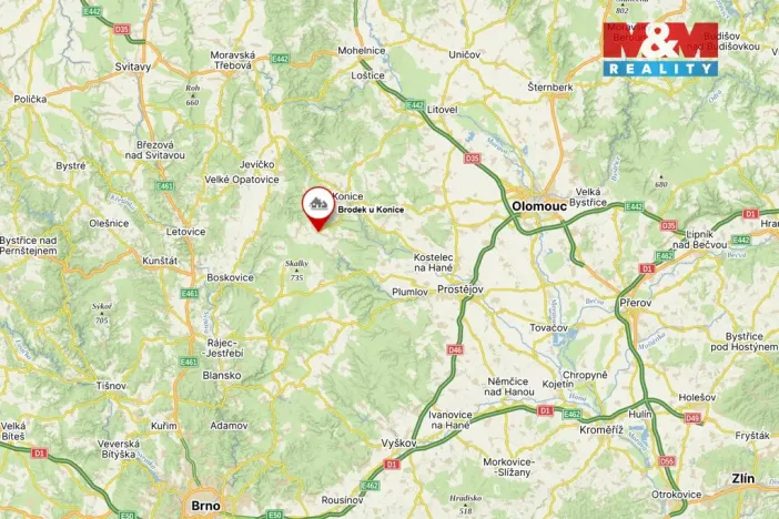 Prodej komerčního pozemku, Brodek u Konice, 3515 m2