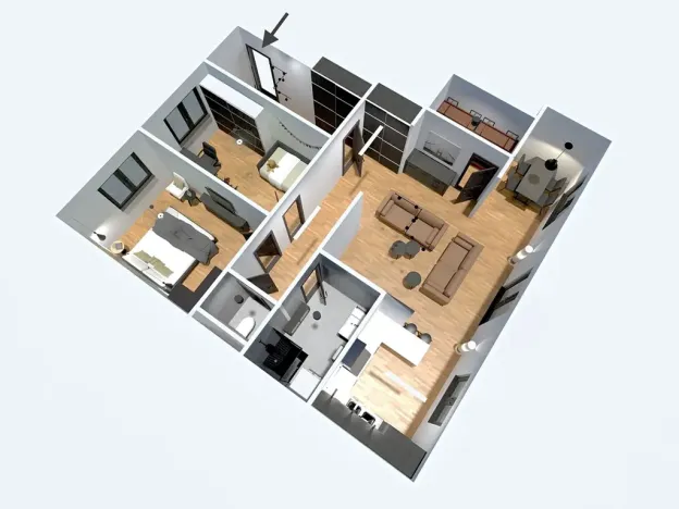 Prodej bytu 3+kk, Bělá pod Bezdězem, Jarní, 71 m2