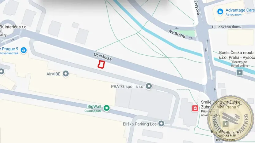 Pronájem garážového stání, Praha - Vysočany, Ocelářská, 16 m2