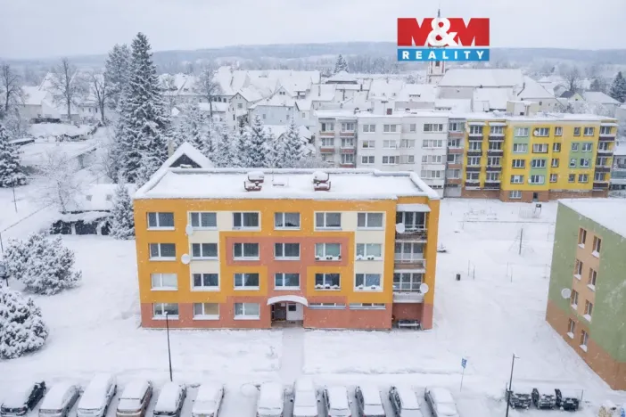 Prodej bytu 3+1, Nová Bystřice, Rybní, 68 m2