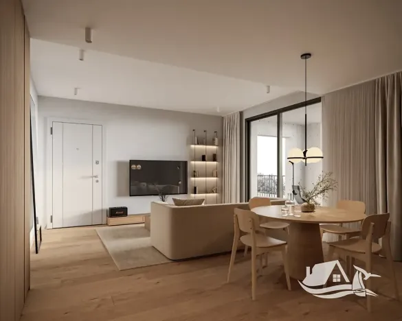 Prodej bytu 1+1, Pafos, Kypr, 51 m2