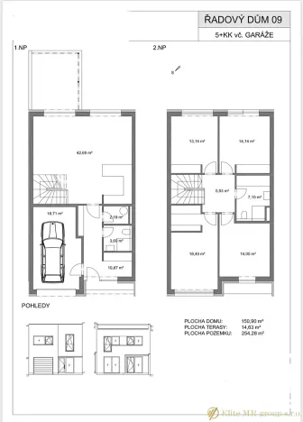 Prodej rodinného domu, Mladá Boleslav, 132 m2