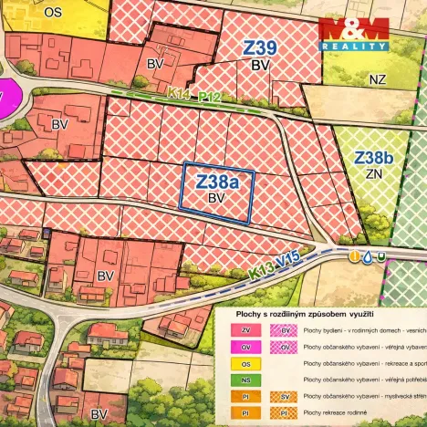 Prodej pozemku pro bydlení, Žitenice - Pohořany, 1240 m2