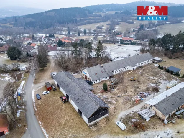 Prodej zemědělského objektu, Bošice - Budilov, 1400 m2