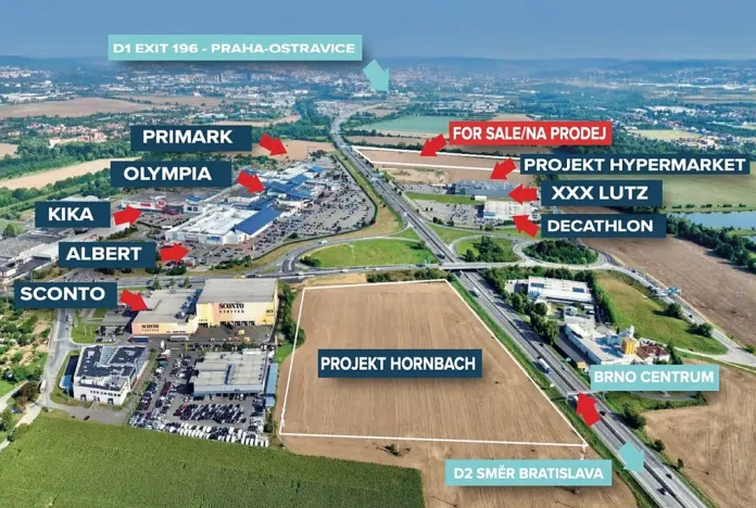 Prodej komerčního pozemku, Brno, 40000 m2