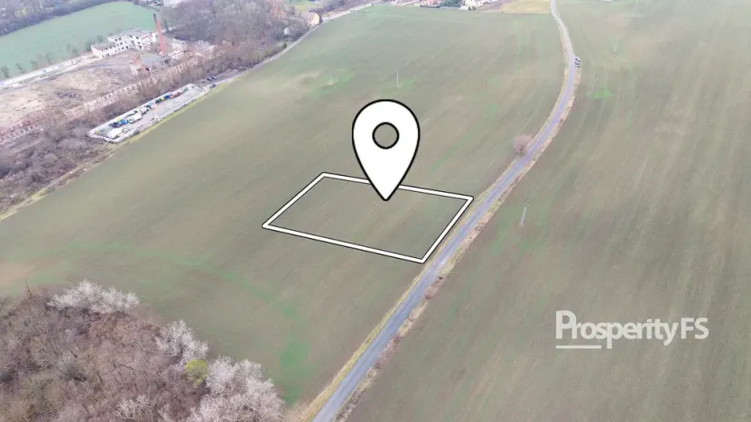 Prodej pozemku, Zlonice, 3444 m2