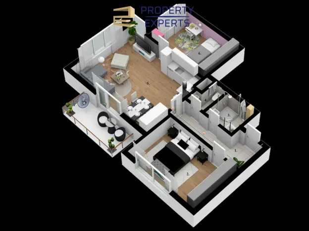 Pronájem bytu 3+kk, Brno, 66 m2