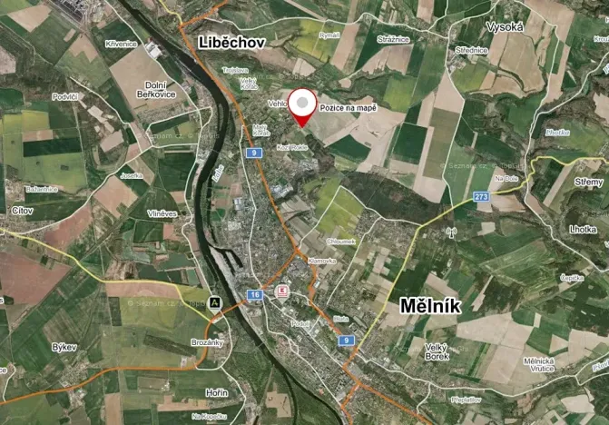 Prodej pole, Mělník, 13720 m2