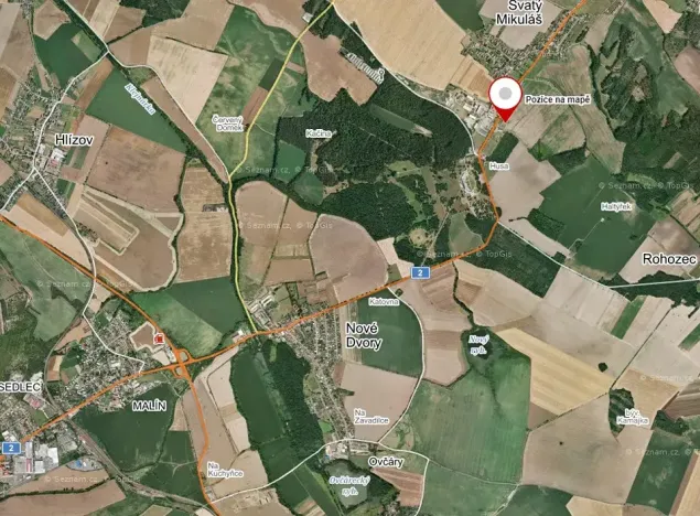 Prodej pole, Svatý Mikuláš, 4504 m2
