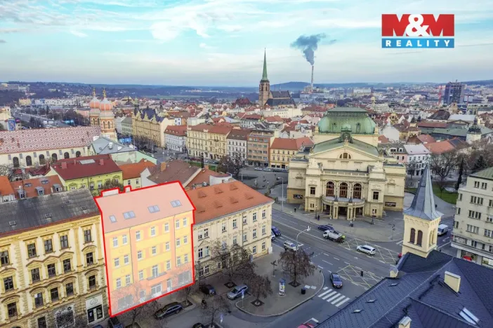 Pronájem bytu 1+1, Plzeň - Jižní Předměstí, Husova, 35 m2