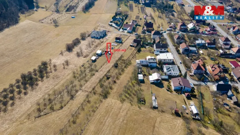 Prodej pozemku pro bydlení, Slavičín - Divnice, 1635 m2