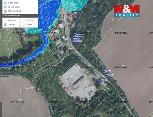 Pronájem skladu, Veleň, K Cihelně, 191 m2