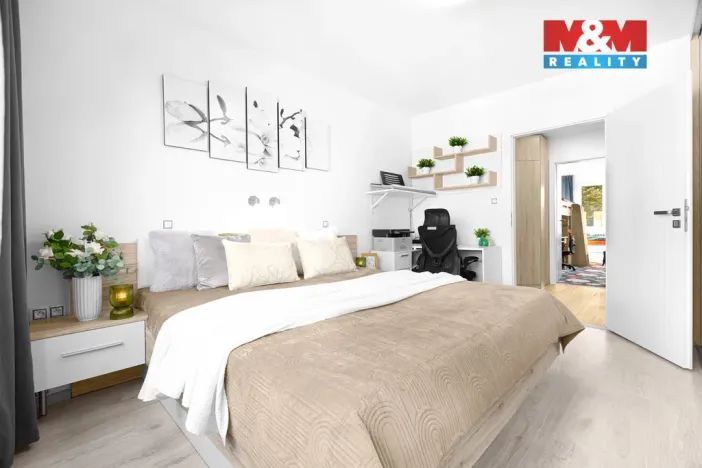 Prodej bytu 3+1, Tábor, Trocnovská, 80 m2