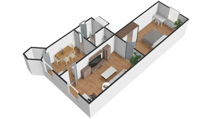 Prodej bytu 2+1, České Budějovice, Žižkova tř., 69 m2