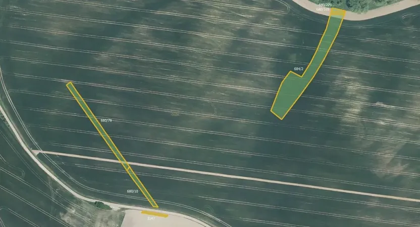 Prodej pole, Hoštice, 17754 m2